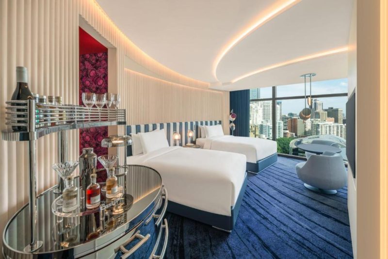 Enjoy W Sydney, Hotel, in Sydney CBD, Greater Sydney, a perfect puppy-friendly stay for relaxation.